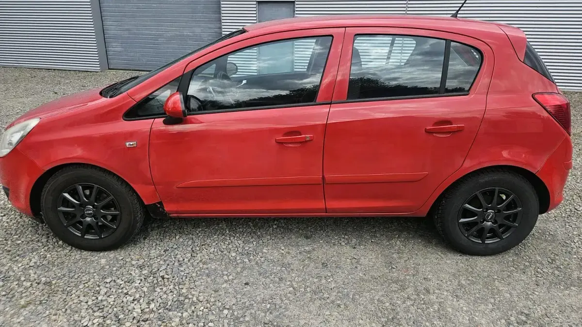 Gebraucht Opel Corsa 75 PS (55 kW) 2007 Rot Kleinwagen