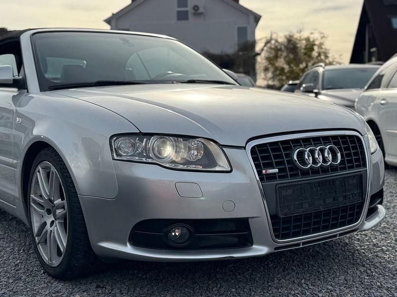 Silber Gebraucht 2009 Audi A4 Cabriolet S-Line Cabrio | 5.990 € (Superpreis) - Bild 1/4