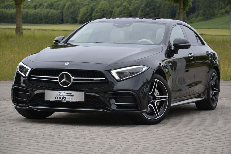 Obsidianschwarz metalliclack Gebraucht 2019 Mercedes CLS53 AMG AMG Coupé | 54.990 € (Fairer Preis) - Bild 1/4