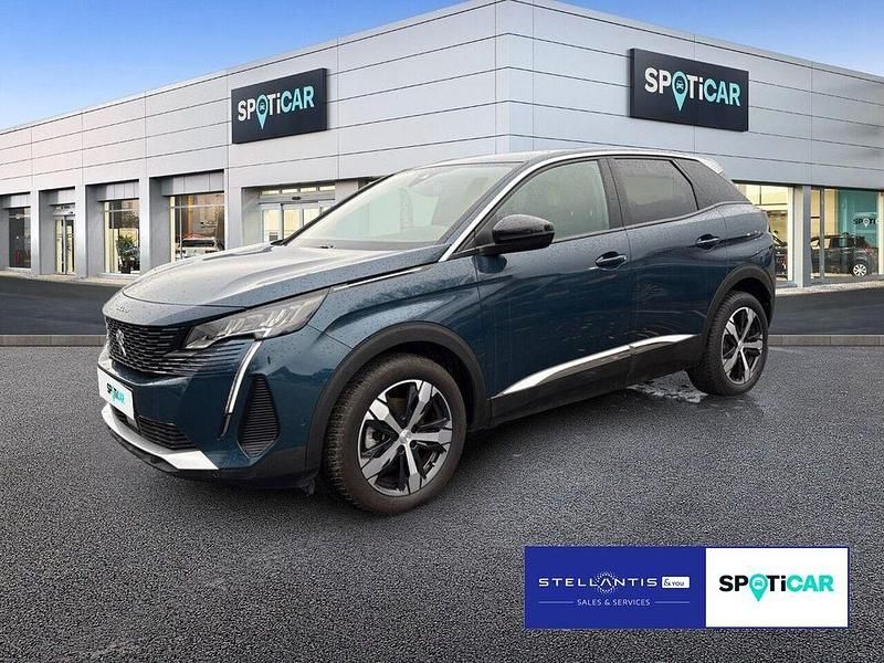 Blau Gebraucht 2023 Peugeot 3008 Allure SUV | 19.990 € (Superpreis) - Bild 1/3