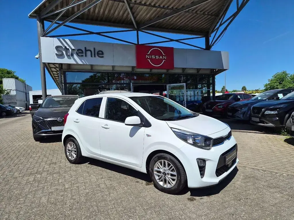 Gebraucht Kia Picanto DREAM-TEAM Edition 67 PS (49 kW) 2022 Schneeweiß Kleinwagen