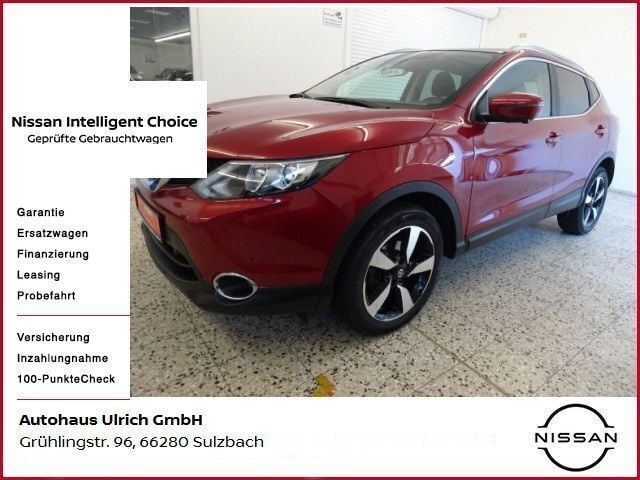 Rot Gebraucht 2017 Nissan Qashqai N-Connecta SUV | 13.490 € (Superpreis) - Bild 1/4
