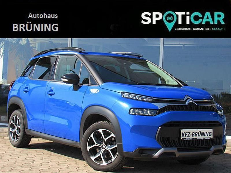 Blau Gebraucht 2024 Citroën C3 Aircross PureTech SUV | 16.480 € (Superpreis) - Bild 1/4