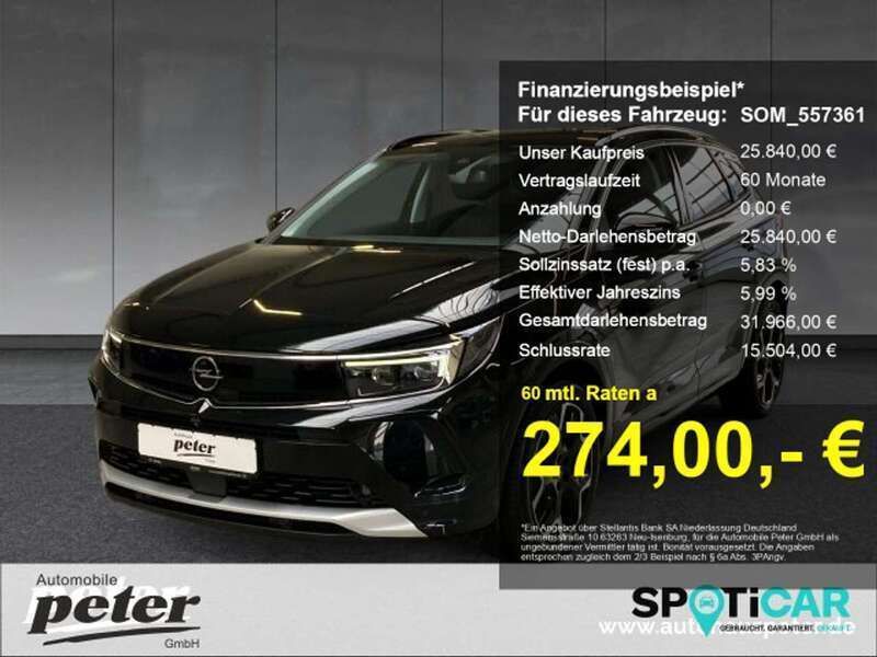 Andere farbe Gebraucht 2023 Opel Grandland X Elegance SUV | 25.840 € (Fairer Preis) - Bild 1/4