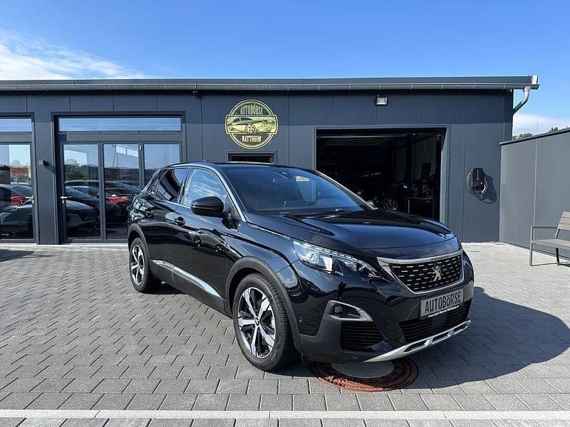 Lackierung schwarz perla nera/ Gebraucht 2017 Peugeot 3008 Allure SUV | 14.999 € (Fairer Preis) - Bild 1/4