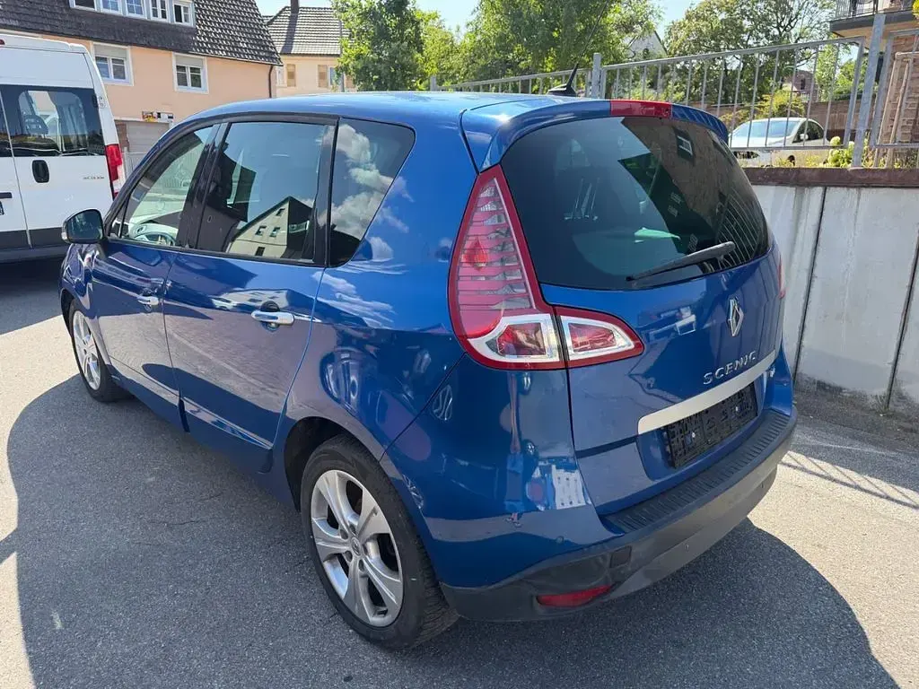 Gebraucht Renault Scénic III Dynamique 131 PS (96 kW) 2011 Blau Van / Kleinbus