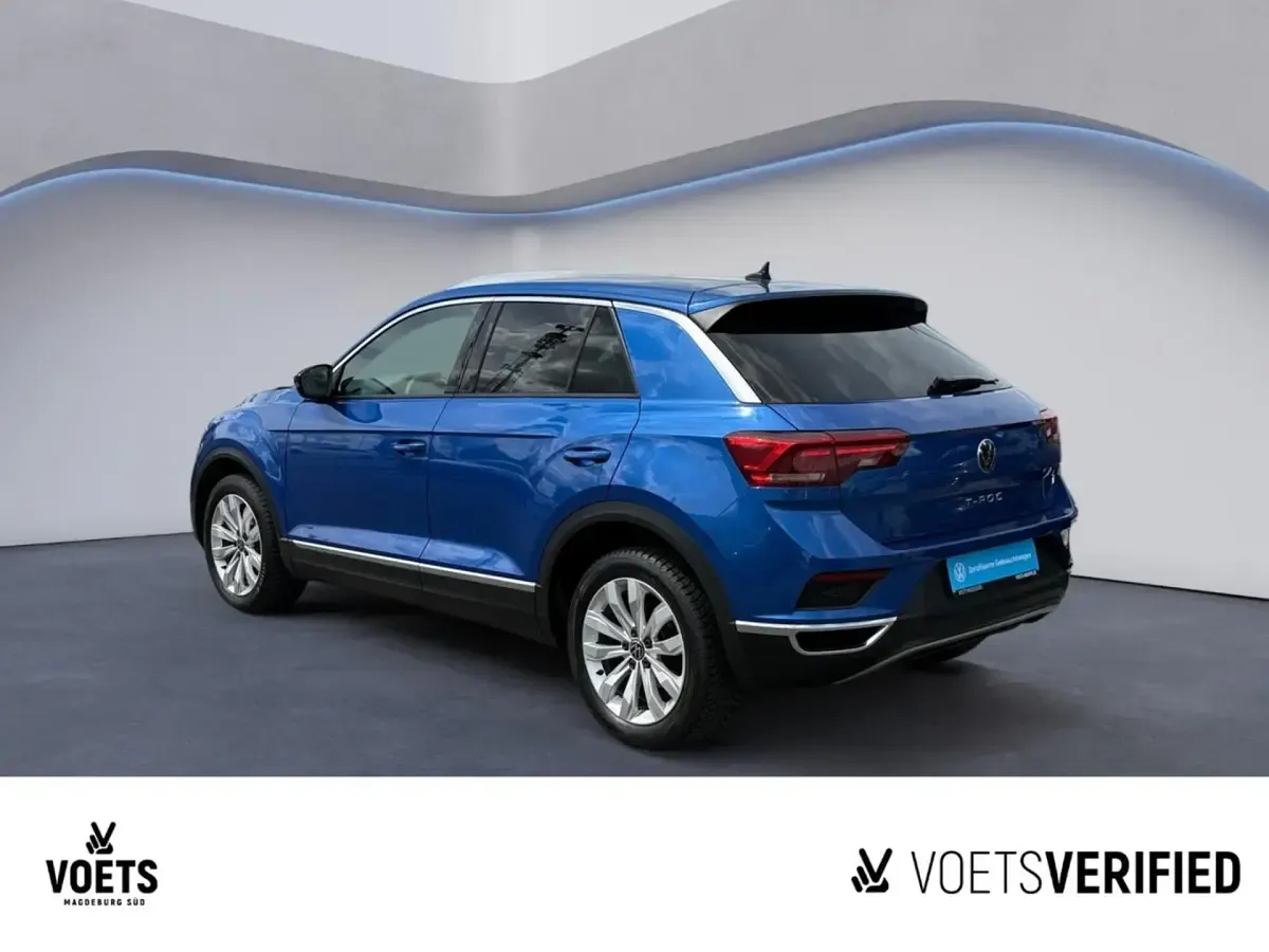 Gebraucht VW T-Roc Sportline 150 PS (110 kW) 2020 Blau SUV