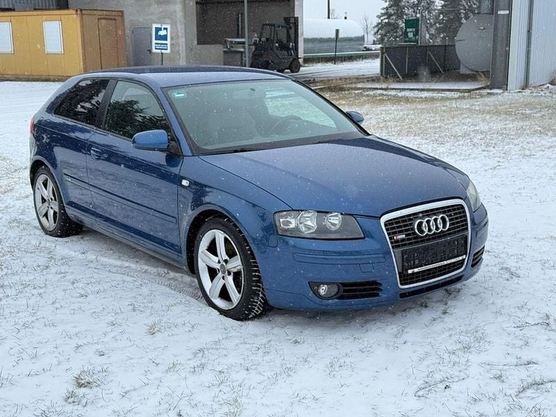Blau Gebraucht 2007 Audi A3 S-Line Kleinwagen | 2.490 € (Superpreis) - Bild 1/4