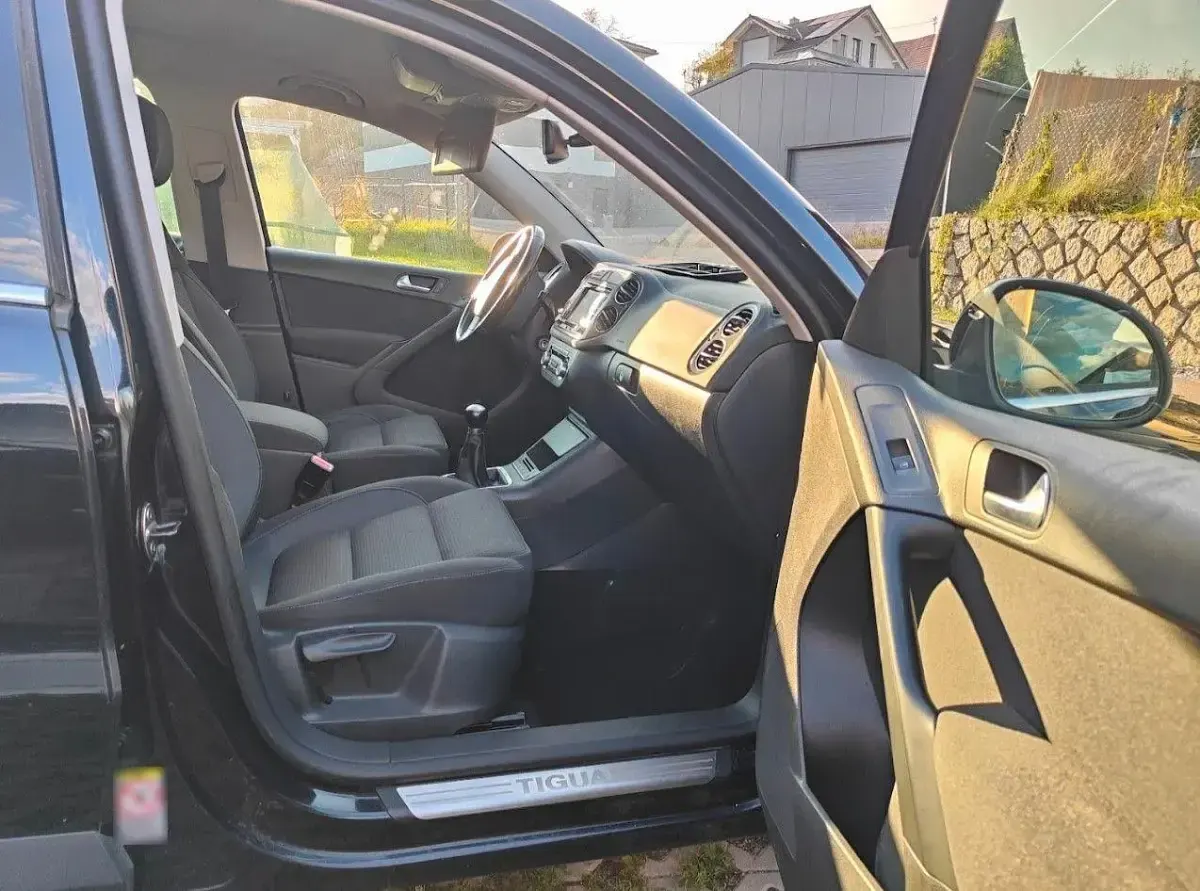 Gebraucht VW Tiguan Team 150 PS (110 kW) 2009 Schwarz SUV
