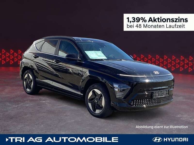 Abyss black Neu 2025 Hyundai Kona Trend SUV | 37.016 € (Guter Preis) - Bild 1/3