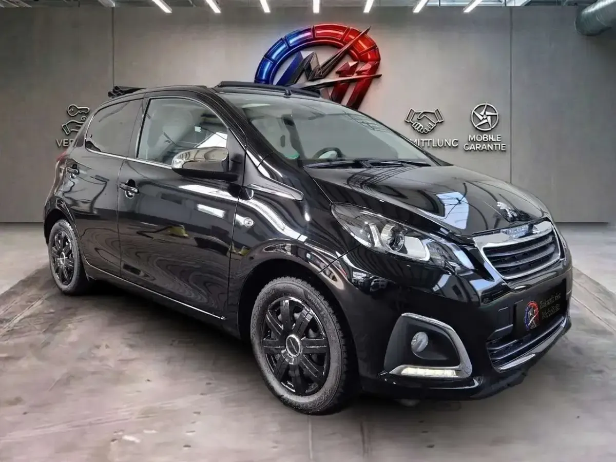 Gebraucht Peugeot 108 72 PS (52 kW) 2020 Schwarz Kleinwagen