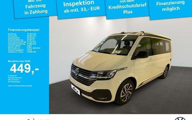 Weiß Neu 2024 VW California Edition Van | 74.980 € - Bild 1/4