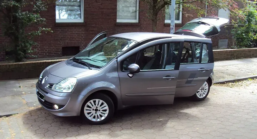 Gebraucht Renault Grand Modus 103 PS (75 kW) 2011 Grau Van / Kleinbus