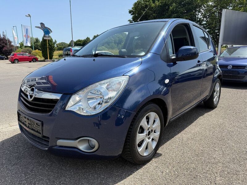Blau Gebraucht 2010 Opel Agila Edition Limousine | 6.490 € (Fairer Preis) - Bild 1/4