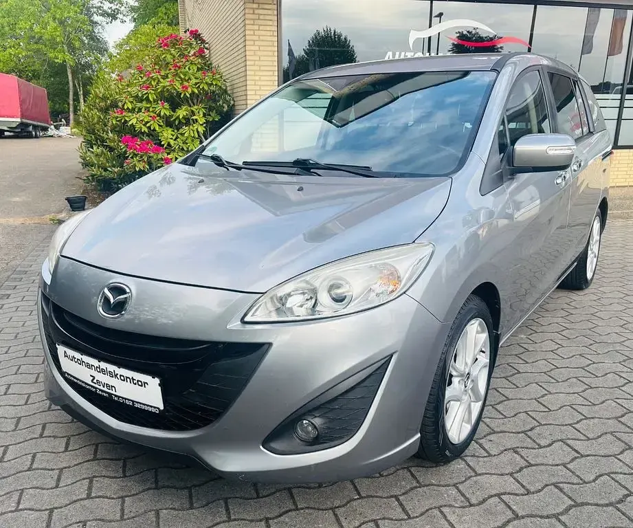 Gebraucht Mazda 5 Sendo 116 PS (85 kW) 2015 Silber Van / Kleinbus