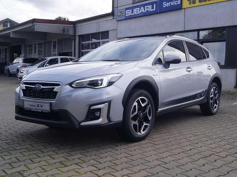 Ice silver Gebraucht 2021 Subaru XV Comfort SUV | 24.200 € (Fairer Preis) - Bild 1/4