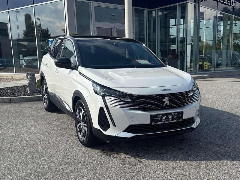 Blanc nacre Gebraucht 2023 Peugeot 3008 Allure SUV | 29.900 € (Teuer) - Bild 1/4
