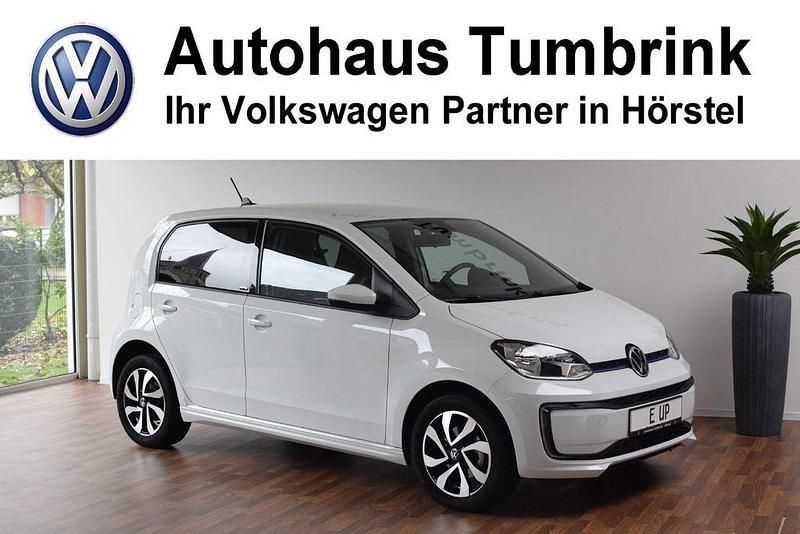 Pure white Gebraucht 2021 VW e-up! Active Kleinwagen | 18.980 € (Teuer) - Bild 1/4