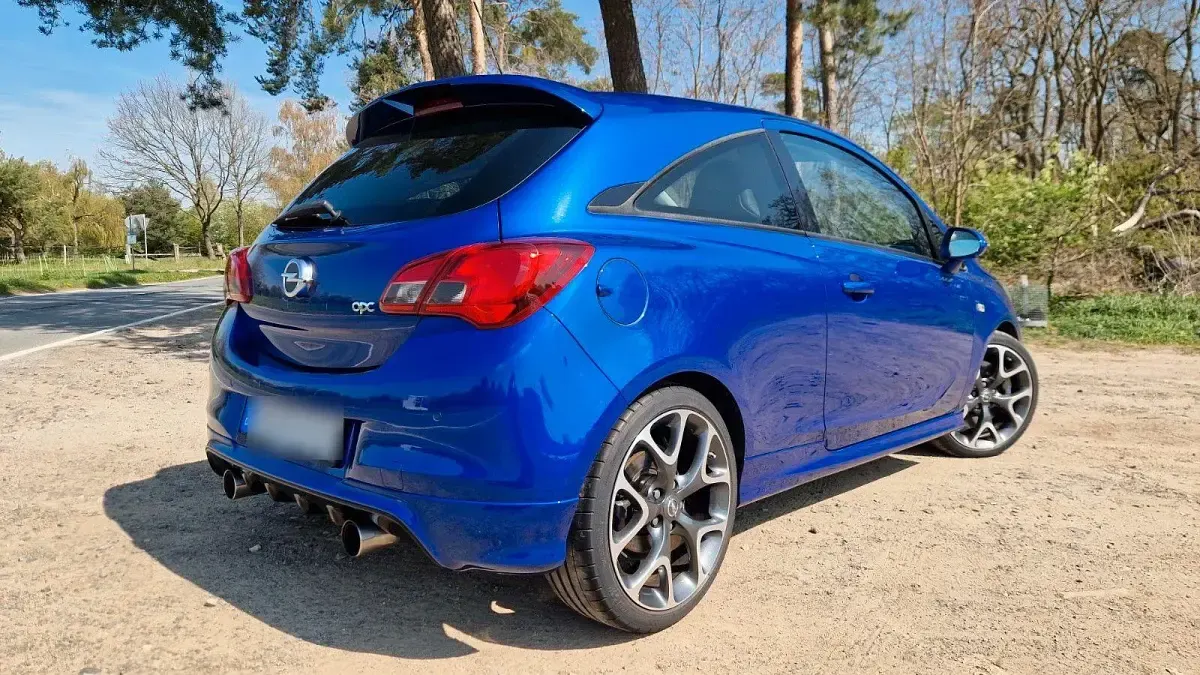 Gebraucht Opel Corsa OPC 207 PS (152 kW) 2016 Blau Kleinwagen