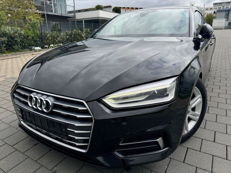 Schwarz Gebraucht 2019 Audi A5 Sportback S-Line Kleinwagen | 15.980 € (Fairer Preis) - Bild 1/4