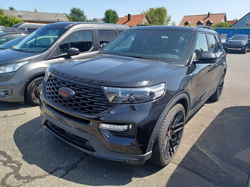 Schwarz Gebraucht 2020 Ford Explorer ST-Line SUV | 42.990 € (Teuer) - Bild 1/4