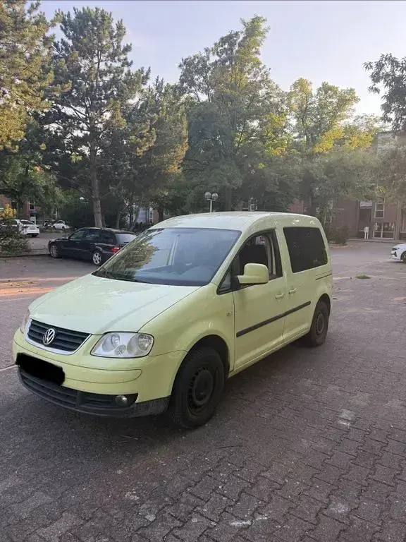 Gebraucht VW Caddy Life 109 PS (80 kW) 2007 Gelb Van / Kleinbus