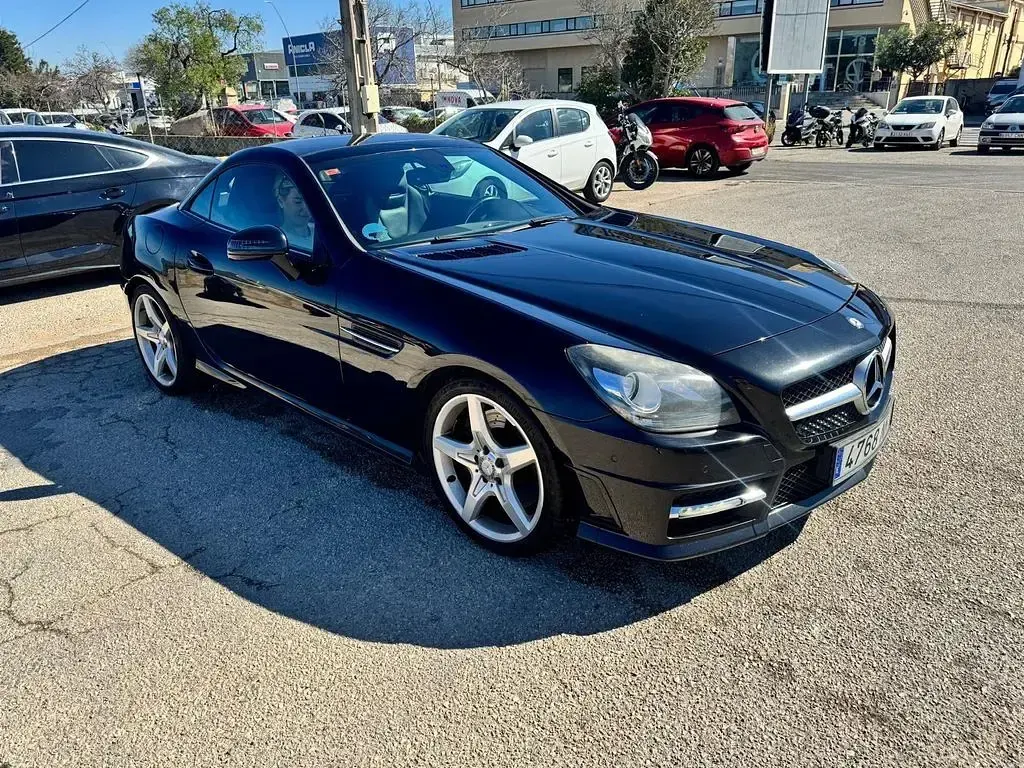 Gebraucht Mercedes SLK200 184 PS (135 kW) 2013 Schwarz Cabrio