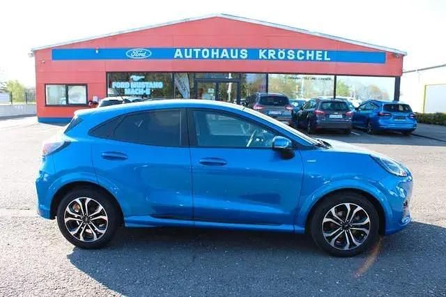 Second-hand Ford Puma ST-Line 125 CP (91 kW) 2021 Albastru SUV