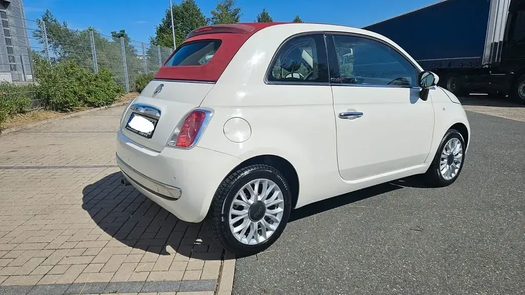 Gebraucht Fiat 500C 69 PS (50 kW) 2014 Weiß Cabrio