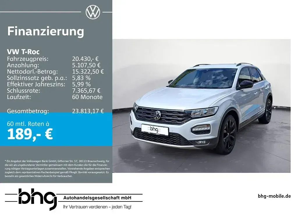 Gebraucht VW T-Roc Sportline 150 PS (110 kW) 2021 SUV