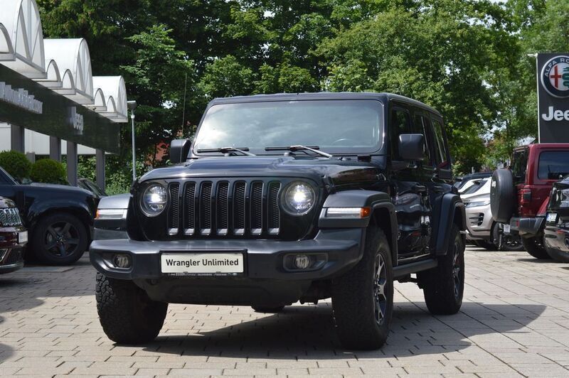 Schwarz Gebraucht 2019 Jeep Wrangler Unlimited Rubicon SUV | 43.490 € (Etwas zu teuer) - Bild 1/4