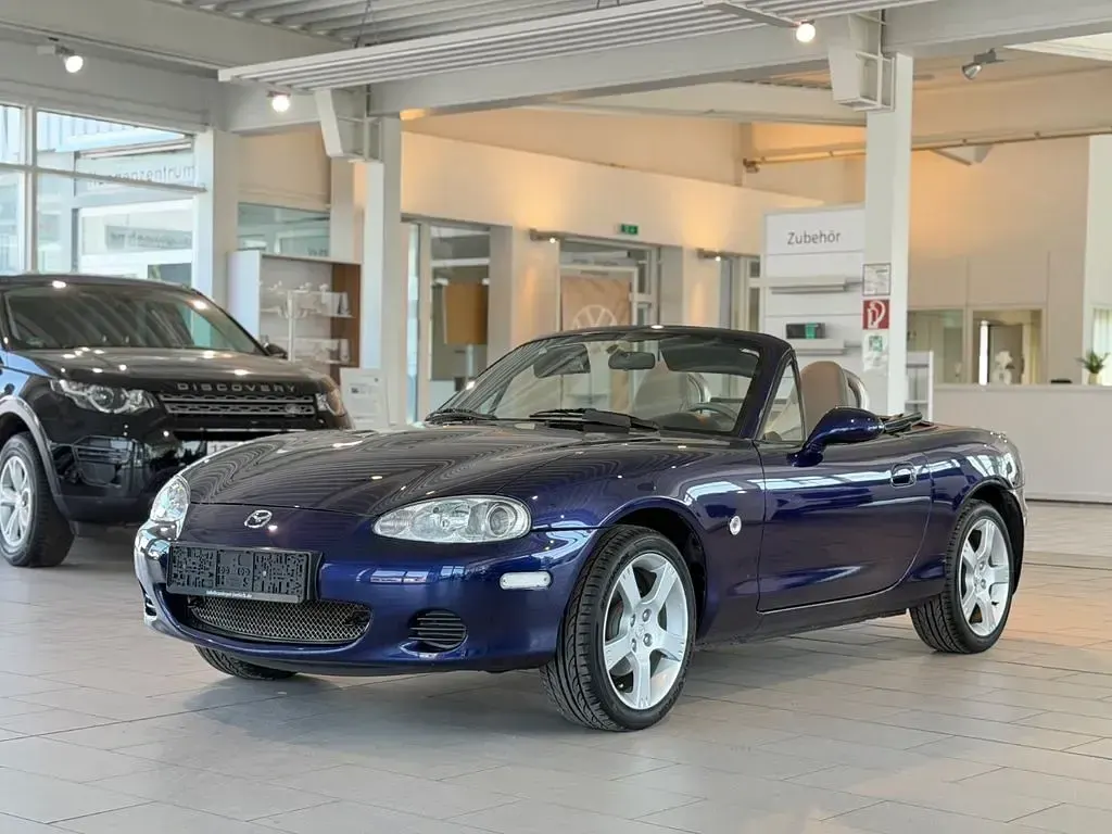Gebraucht Mazda MX5 Inclusive 110 PS (80 kW) 2003 Blau Cabrio