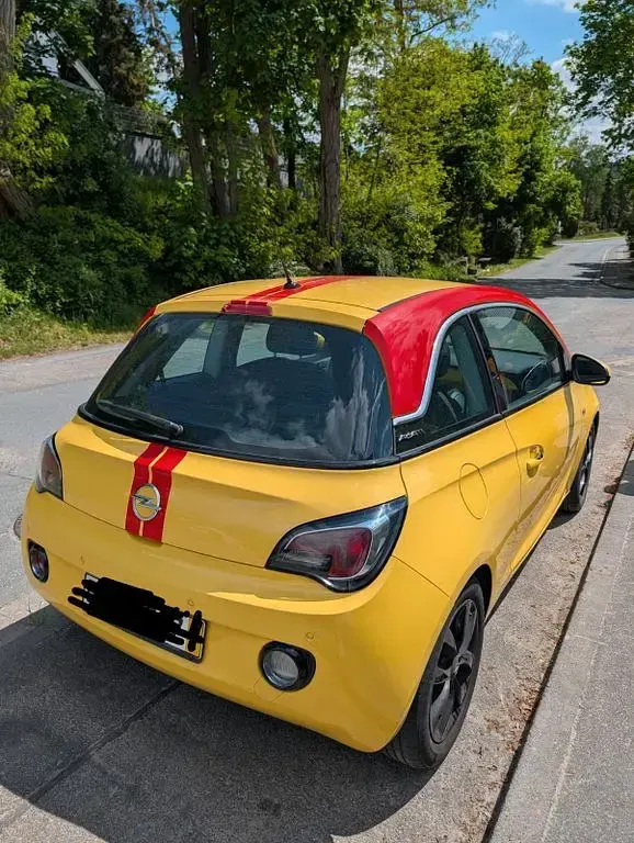 Gebraucht Opel Adam Eco 69 PS (50 kW) 2014 Gelb Kleinwagen