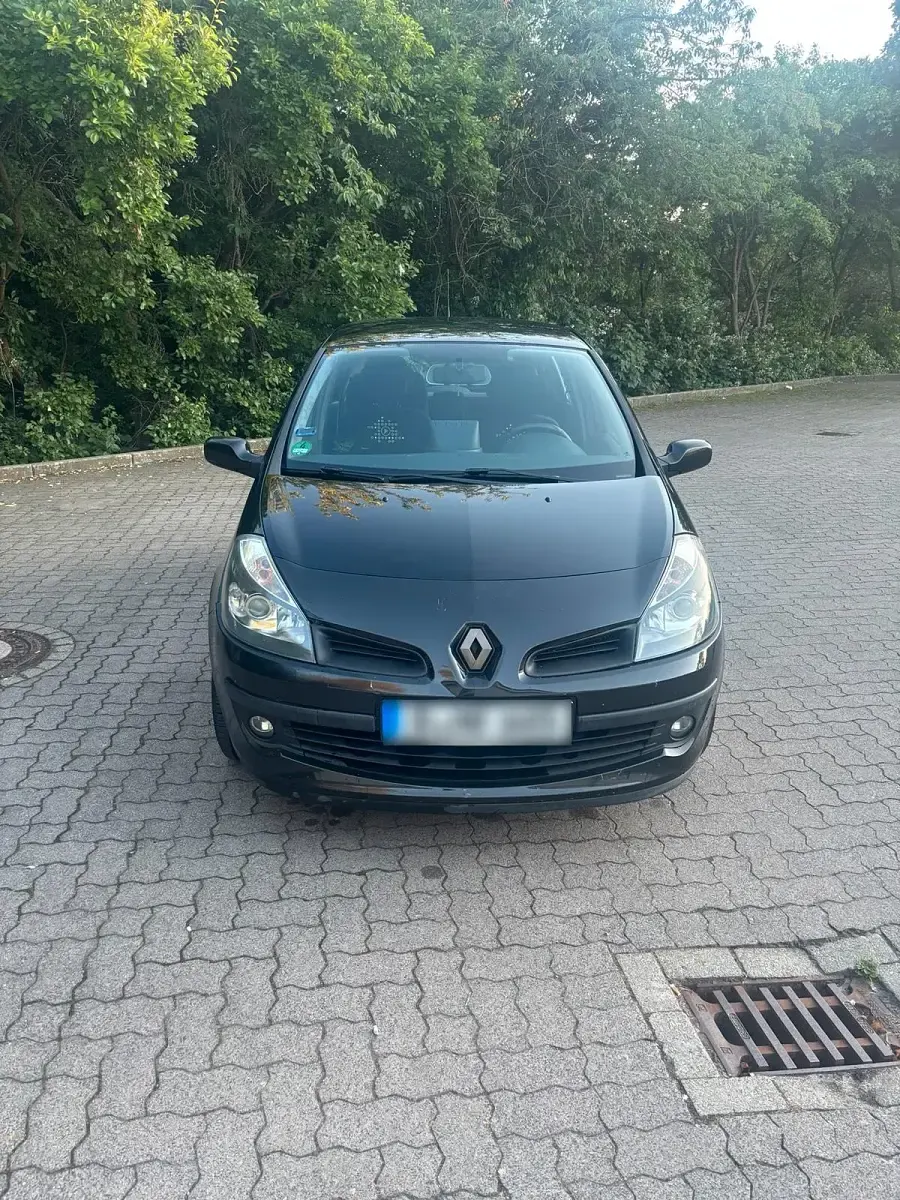 Gebraucht Renault Clio III 75 PS (55 kW) 2012 Schwarz Kleinwagen
