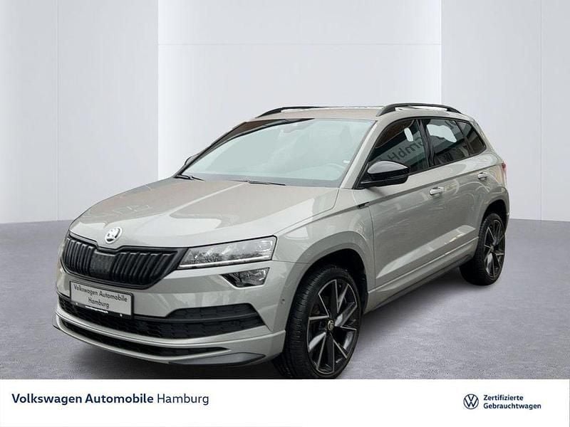Gebraucht Skoda Karoq SportLine 150 PS (110 kW) 2021 Stahlgrau SUV