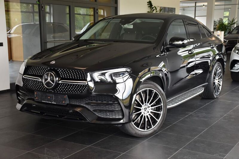 Schwarz Gebraucht 2020 Mercedes GLE400 AMG line Coupé | 68.750 € (Etwas zu teuer) - Bild 1/4