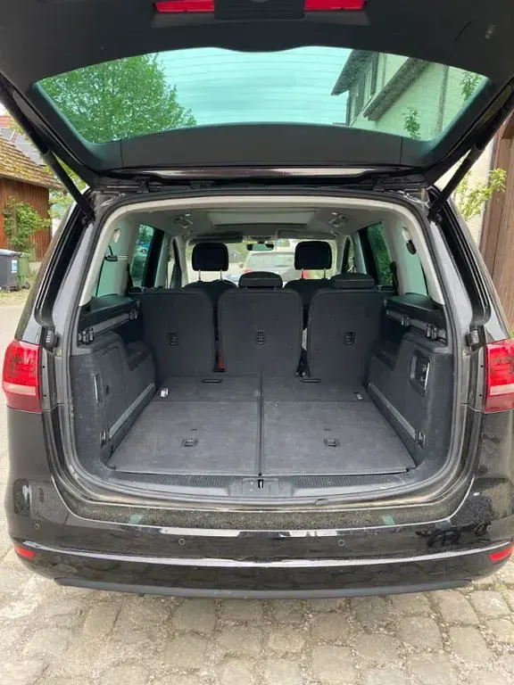 Gebraucht VW Sharan Join 150 PS (110 kW) 2019 Schwarz Van / Kleinbus