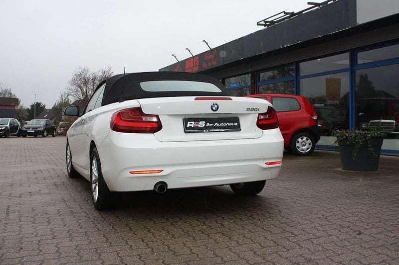 Gebraucht BMW 220 184 PS (135 kW) 2015 Alpinweiss iii Cabrio
