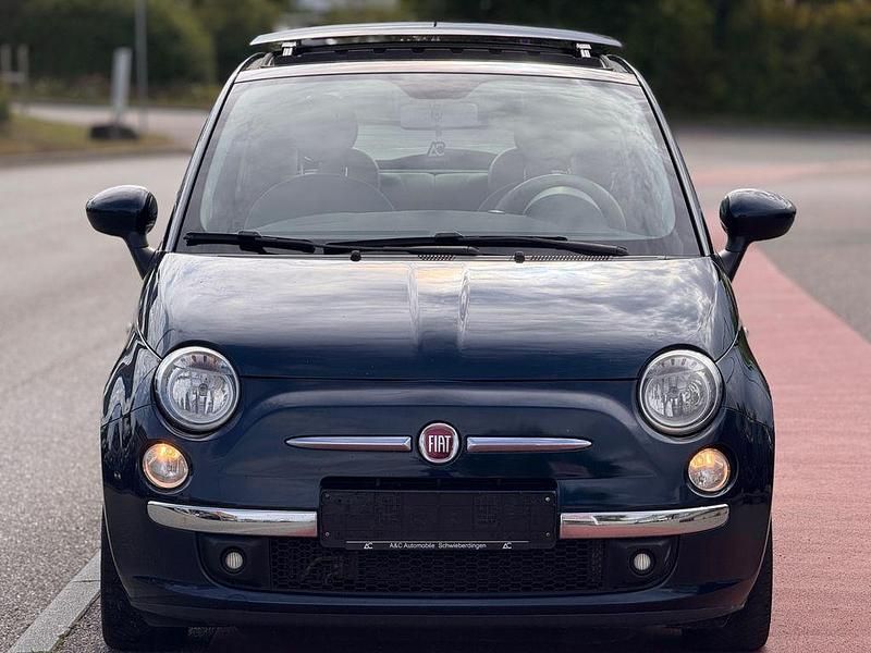 Gebraucht Fiat 500 Lounge 86 PS (63 kW) 2013 Blau Limousine