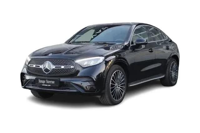 Schwarz Gebraucht 2024 Mercedes GLC300 AMG Coupé | 63.990 € (Fairer Preis) - Bild 1/4