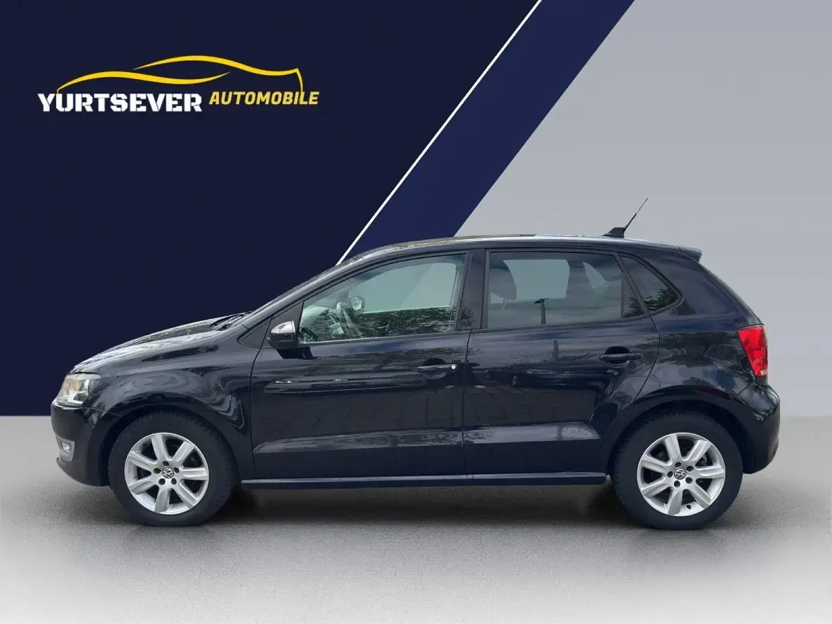 Gebraucht VW Polo Highline 105 PS (77 kW) 2010 Schwarz Kleinwagen