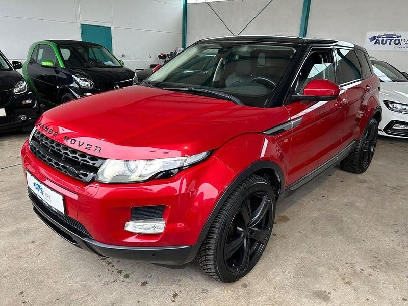 Rot Gebraucht 2014 Land Rover Range Rover evoque Pure SUV | 10.980 € (Teuer) - Bild 1/4
