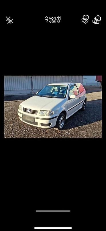 Gebraucht VW Polo 60 PS (44 kW) 2001 Weiß Limousine