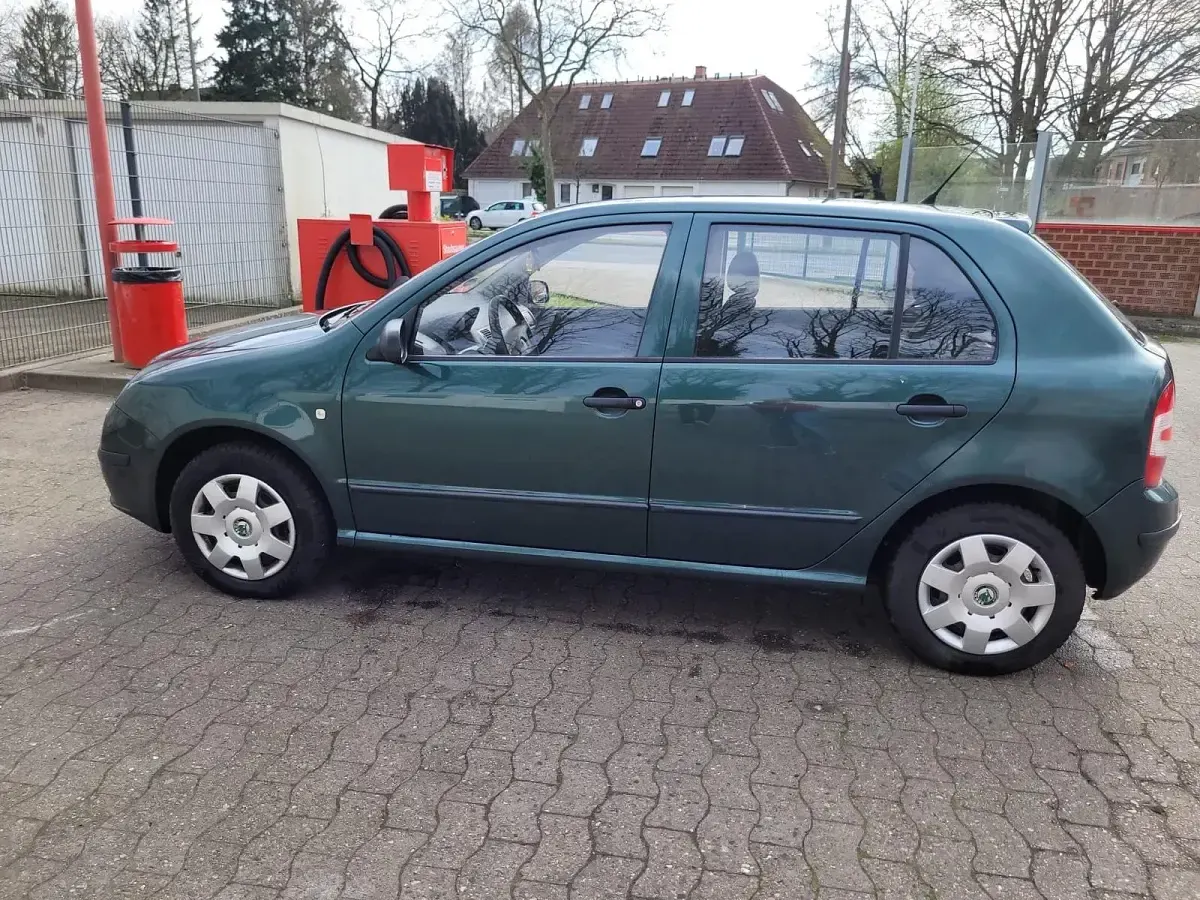 Gebraucht Skoda Fabia 2007 Grün Kleinwagen