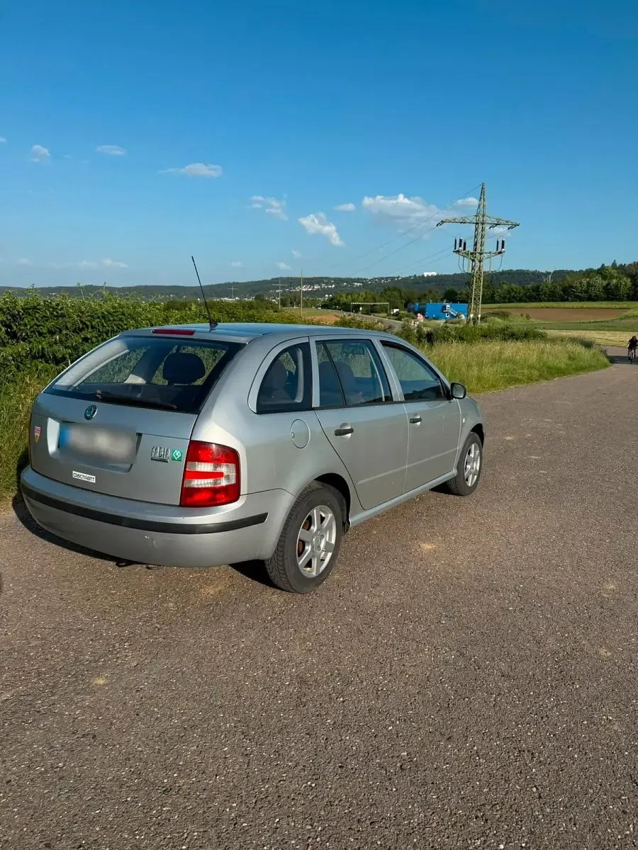 Gebraucht Skoda Fabia 75 PS (55 kW) 2005 Silber Kombi