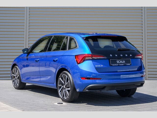 Gebraucht Skoda Scala Style 116 PS (85 kW) 2019 Blau Kleinwagen