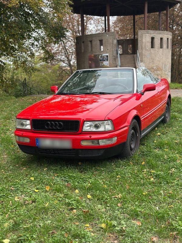Rot Gebraucht 1998 Audi 80 Sport Cabrio | 3.999 € (Superpreis) - Bild 1/4
