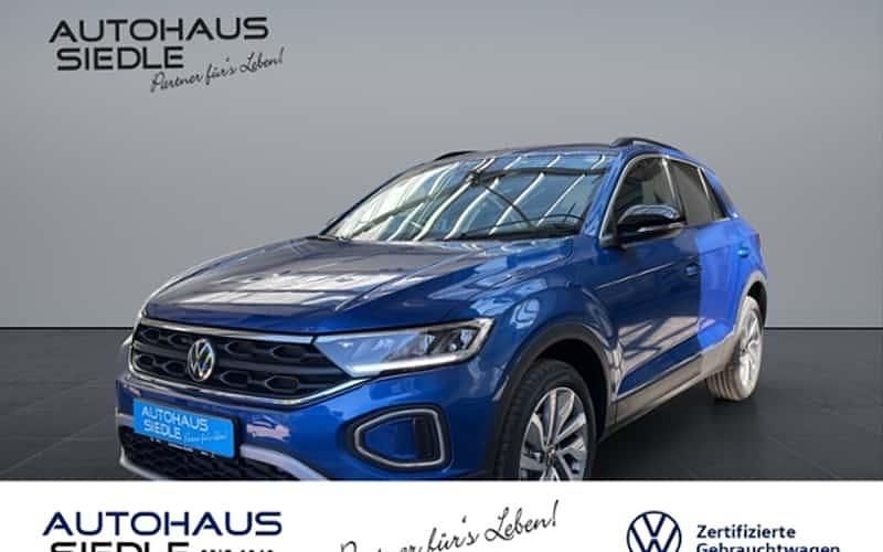 Blau Gebraucht 2025 VW T-Roc Goal SUV | 29.940 € (Etwas zu teuer) - Bild 1/4