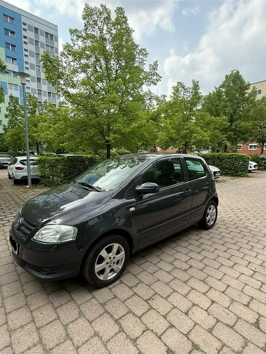 Gebraucht VW Fox 74 PS (54 kW) 2006 Grau Kleinwagen