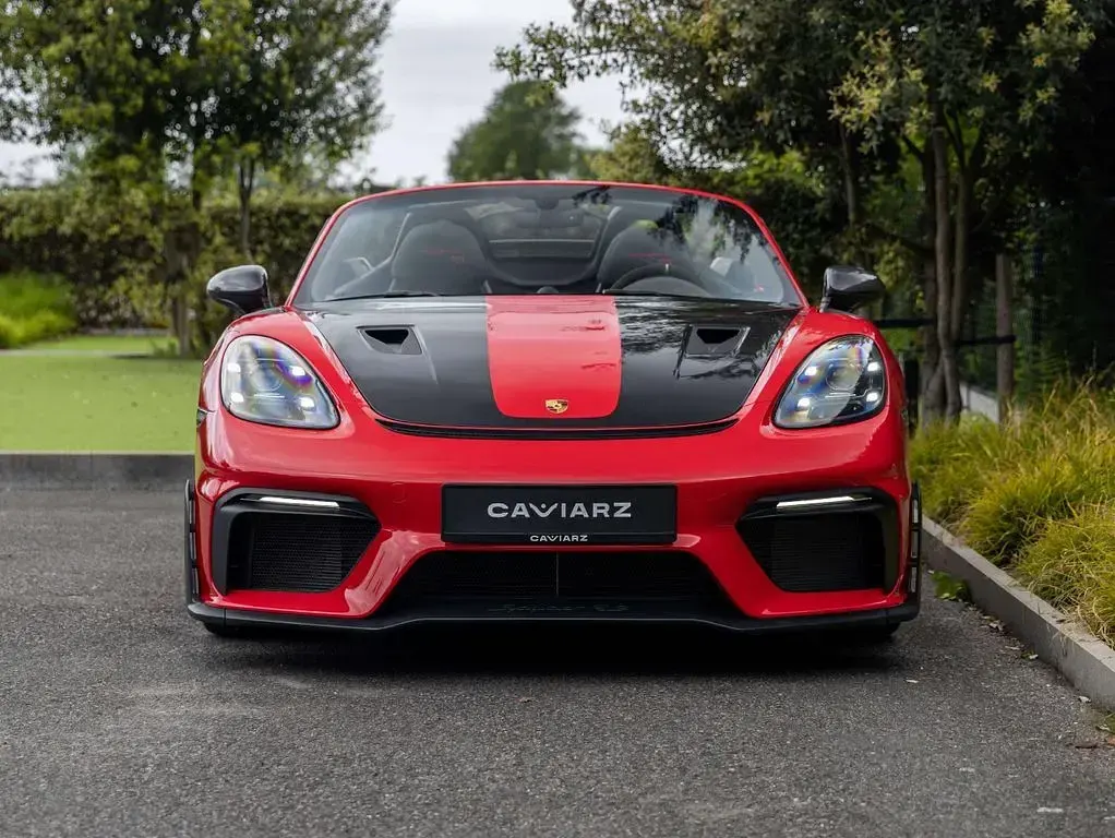 Gebraucht Porsche 718 Spyder Edition 500 PS (367 kW) 2025 Rot Cabrio